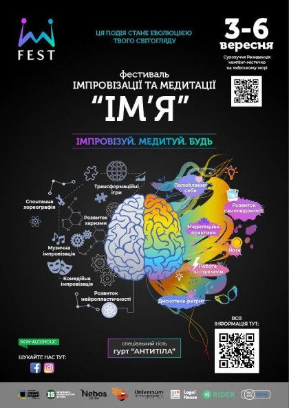 Фестиваль імпровізації та медитації «Ім‘я» Фестиваль імпровізації та медитації «Ім‘я»