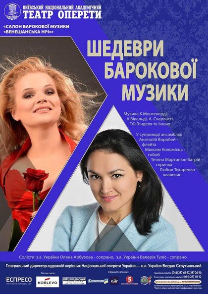 Шедеври барокової музики. Італійське бароко Шедеври барокової музики. Італійське бароко