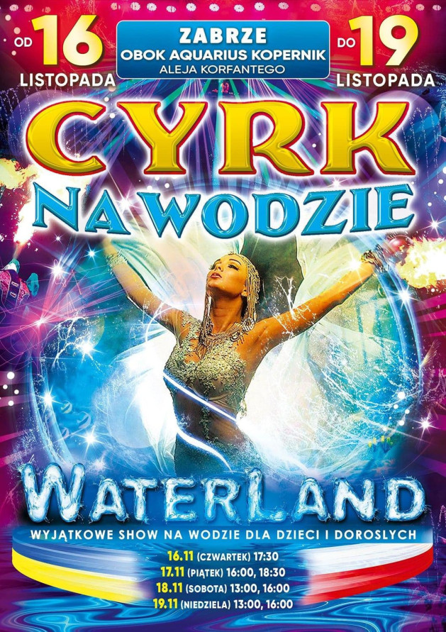 Cyrk na wodzie WATERLAND