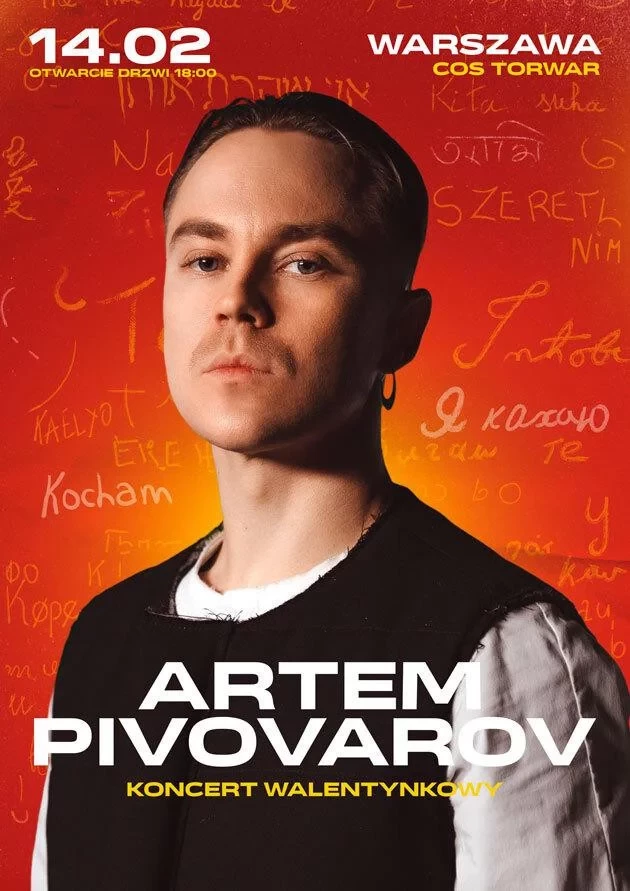 Artem Pivovarov Warszawa ᐉ Bilet na koncert Kup na 14 lutego 2024 ᐉ