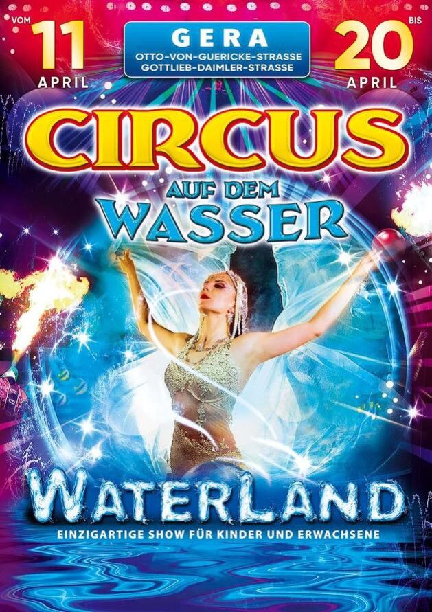 Circus auf dem Wasser WATERLAND