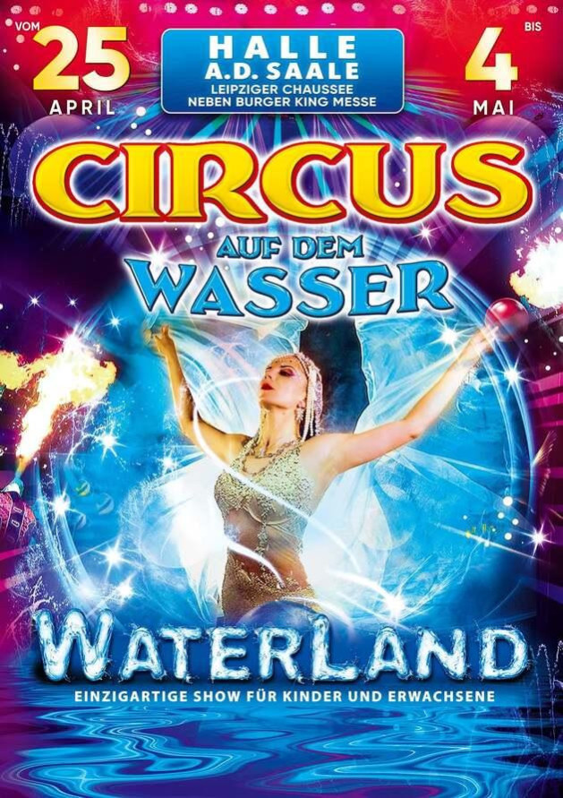 Circus auf dem Wasser WATERLAND