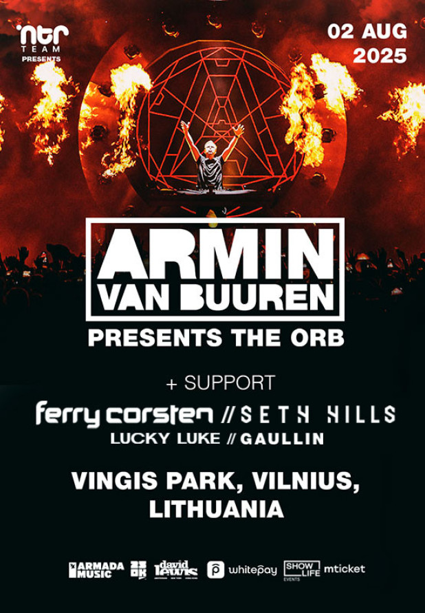 ARMIN VAN BUUREN. THE ORB WORLD TOUR 2025