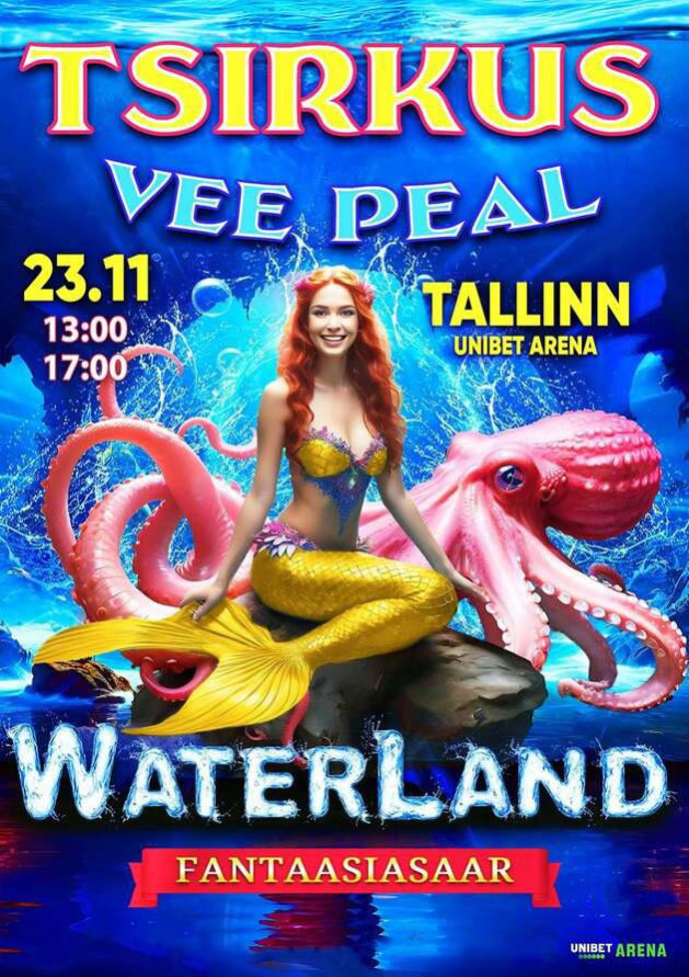 TSIRKUS VEE PEAL WATERLAND