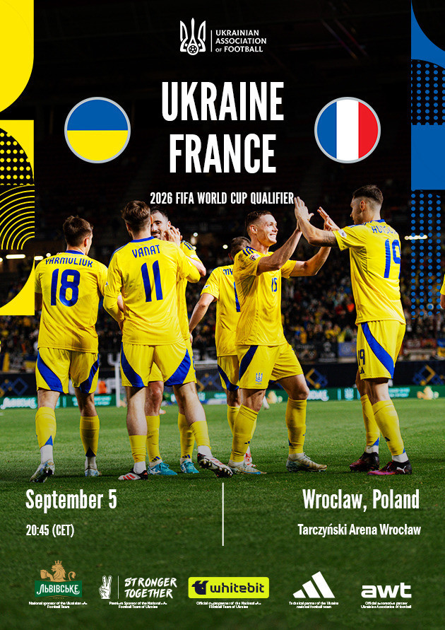 FIFA World Cup Qualification Match Ukraine vs. France 2026