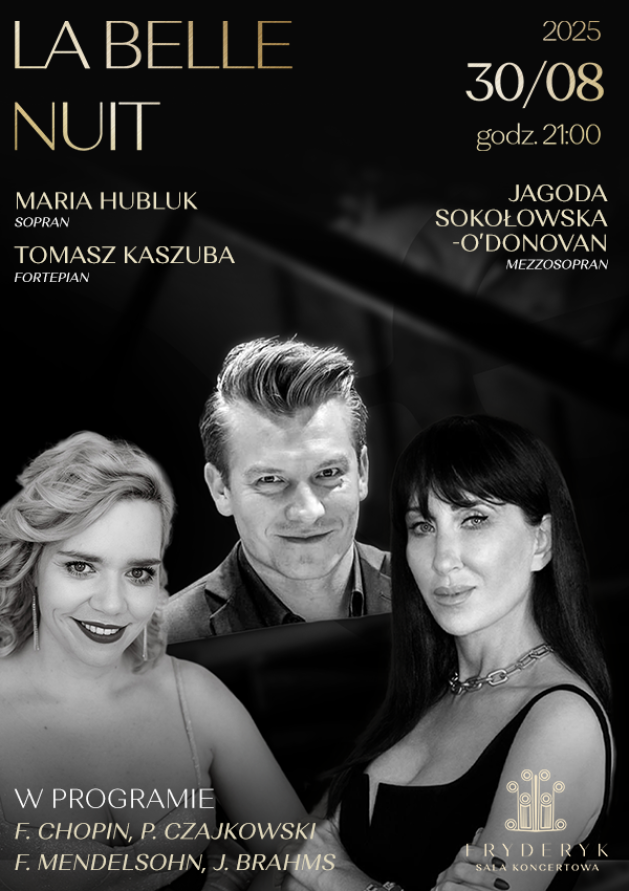LA BELLE NUIT | JAGODA SOKOŁOWSKA O'DONOVAN | MARIA HUBLUK | TOMASZ KASZUBA