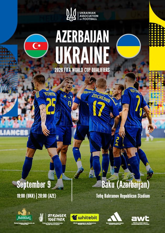 Azerbaijan vs. Ukraine 2026 FIFA World Cup Qualifier