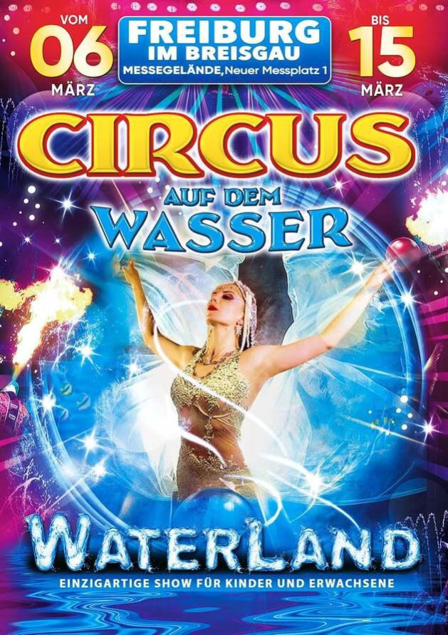 Circus auf dem Wasser WATERLAND (Freiburg im Breisgau)