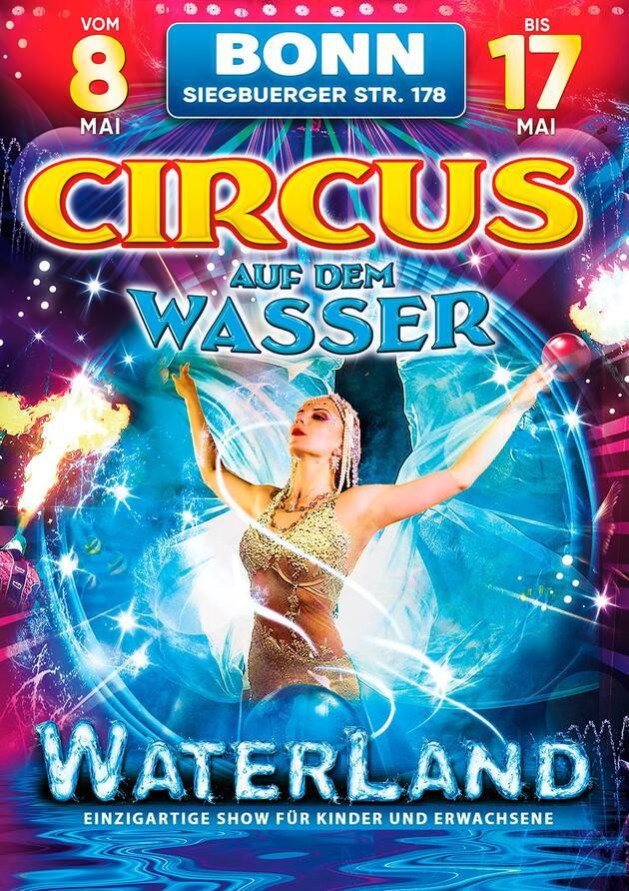 Circus auf dem Wasser WATERLAND 