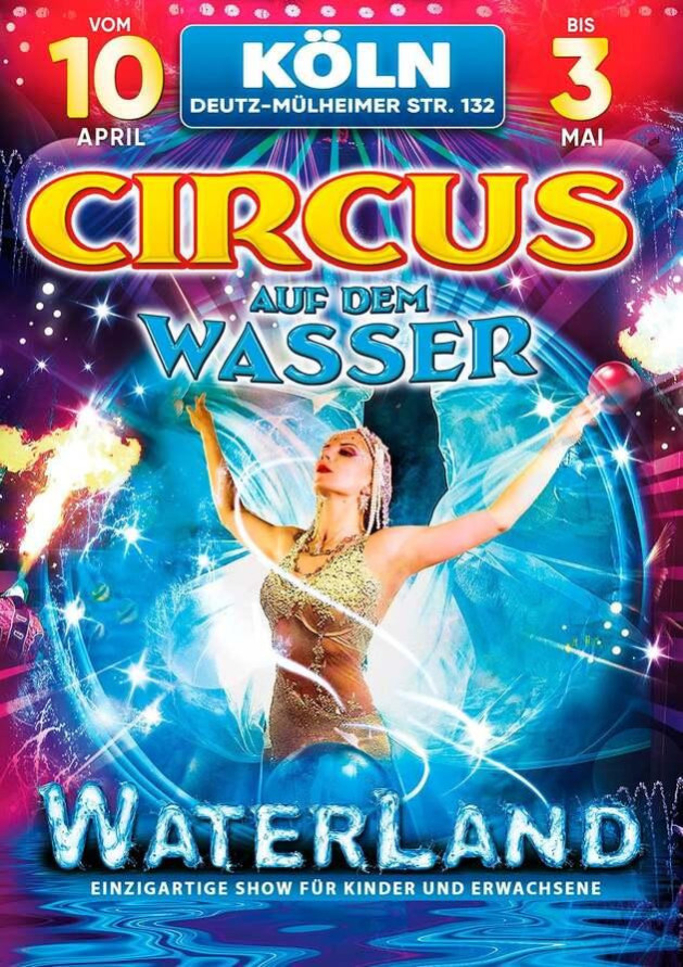 Circus auf dem Wasser WATERLAND 