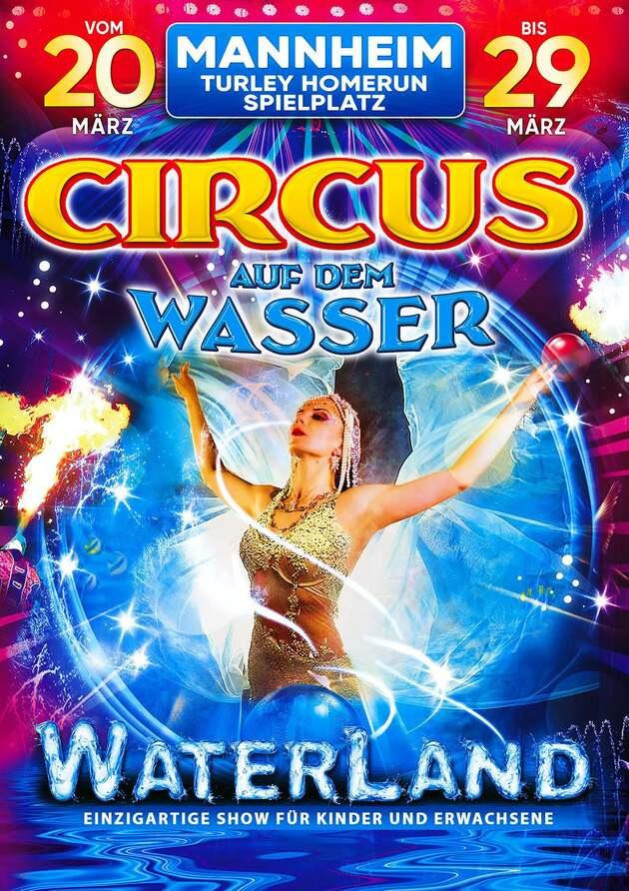 Circus auf dem Wasser WATERLAND 