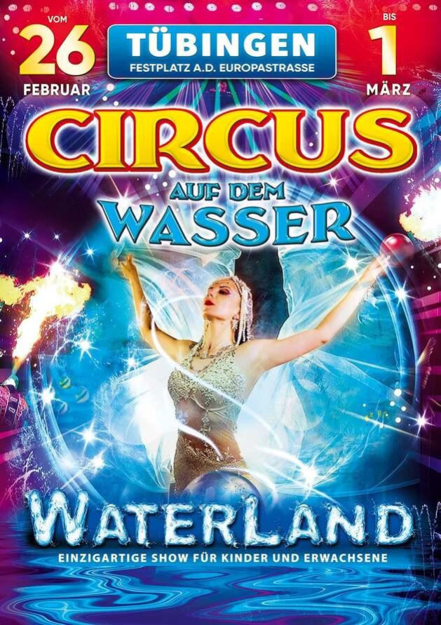 Circus auf dem Wasser WATERLAND (Tübingen)