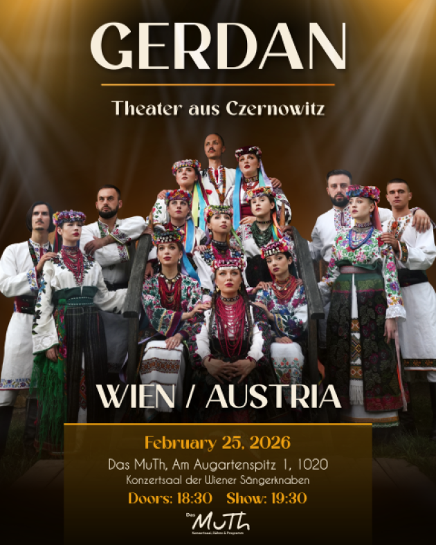 Gerdan Theatre: The Ukrainian Spirit in Song WIEN