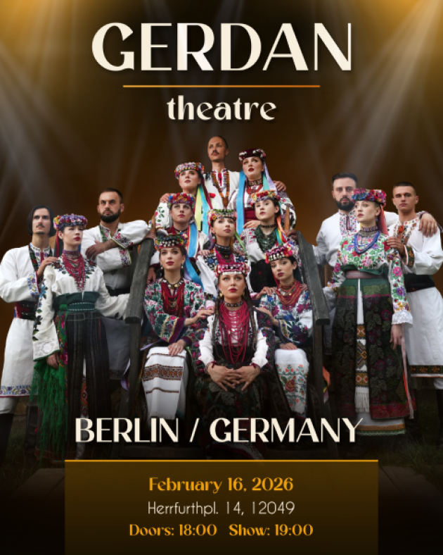 Gerdan Theatre: The Ukrainian Spirit in Song BERLIN