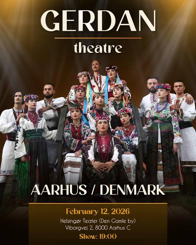 Gerdan Theatre: The Ukrainian Spirit in Song AARHUS
