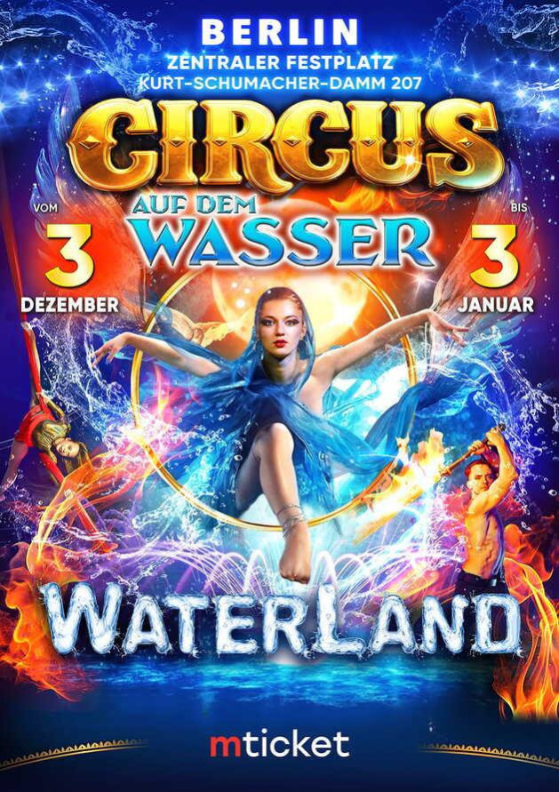 Circus auf dem Wasser WATERLAND