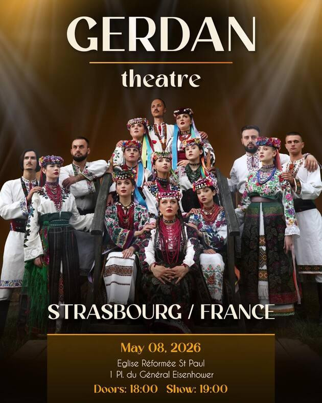 Gerdan Theatre The Ukrainian Spirit in Song STRASBOURG