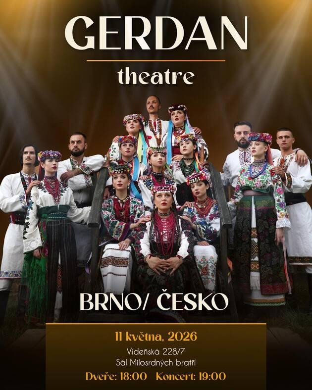 Gerdan Theatre The Ukrainian Spirit in Song BRNO