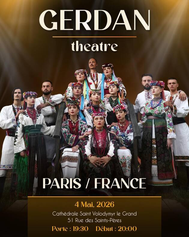 Gerdan Theatre The Ukrainian Spirit in Song PARIS
