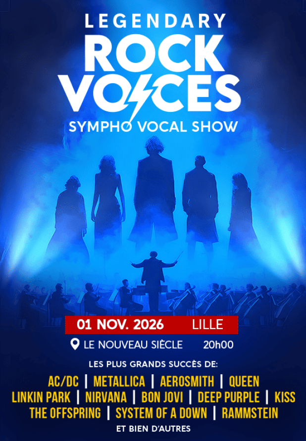 LEGENDARY ROCK VOICES(Lille)