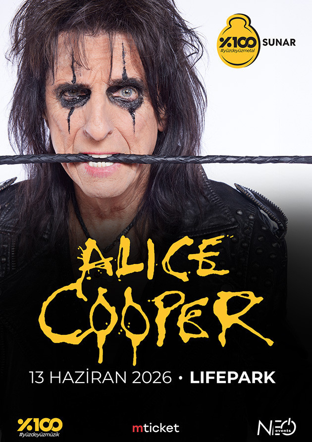 100% Metal Presents: Alice Cooper