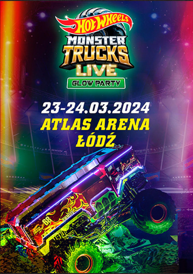 Hot Wheels Monster Truck Live Glow Party