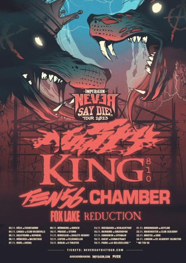 Impericon Never Say Die! Tour 2023