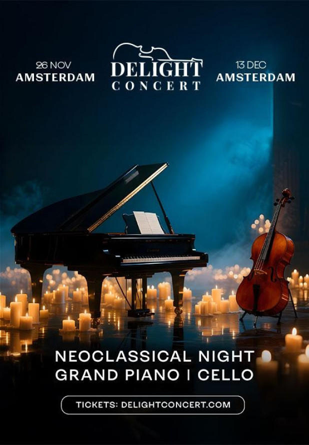 Neoclassical Night.Grand Piano/ Cello. Amsterdam