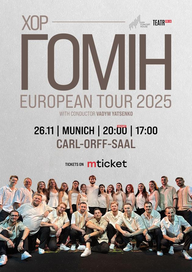 Homin Choir in Munich - European Tour 2025