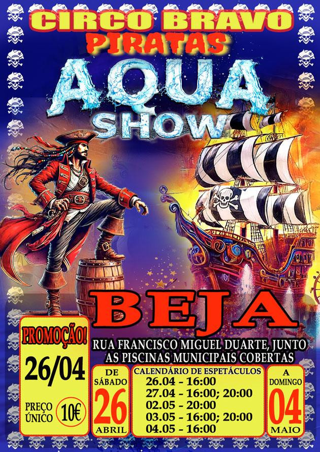 Pirate aqua show from Circo Bravo!