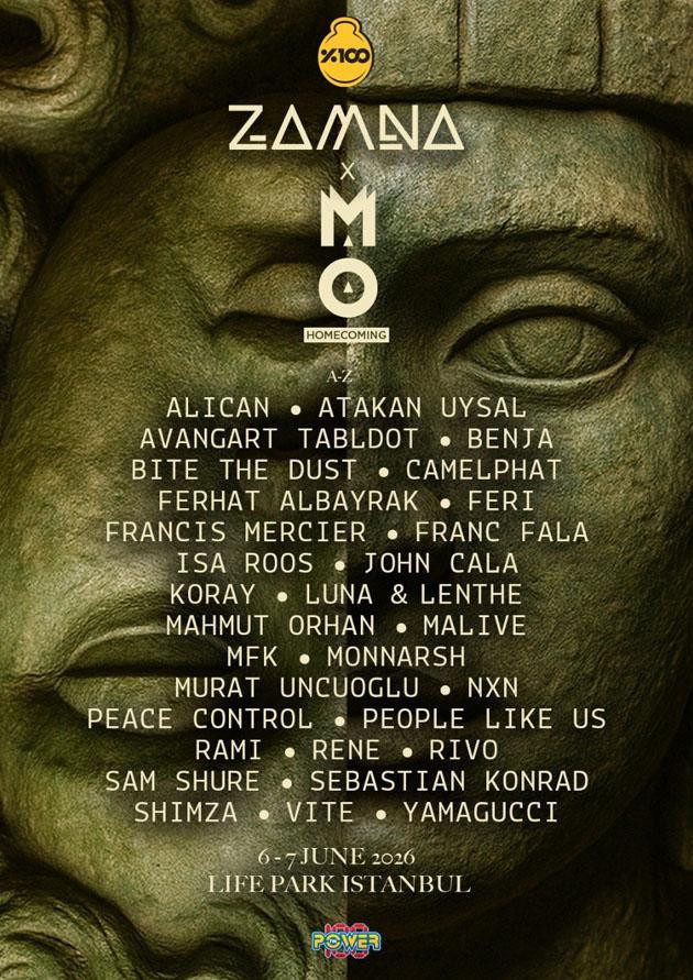 ZAMNA x MO HOMECOMING 2026 (Istanbul)