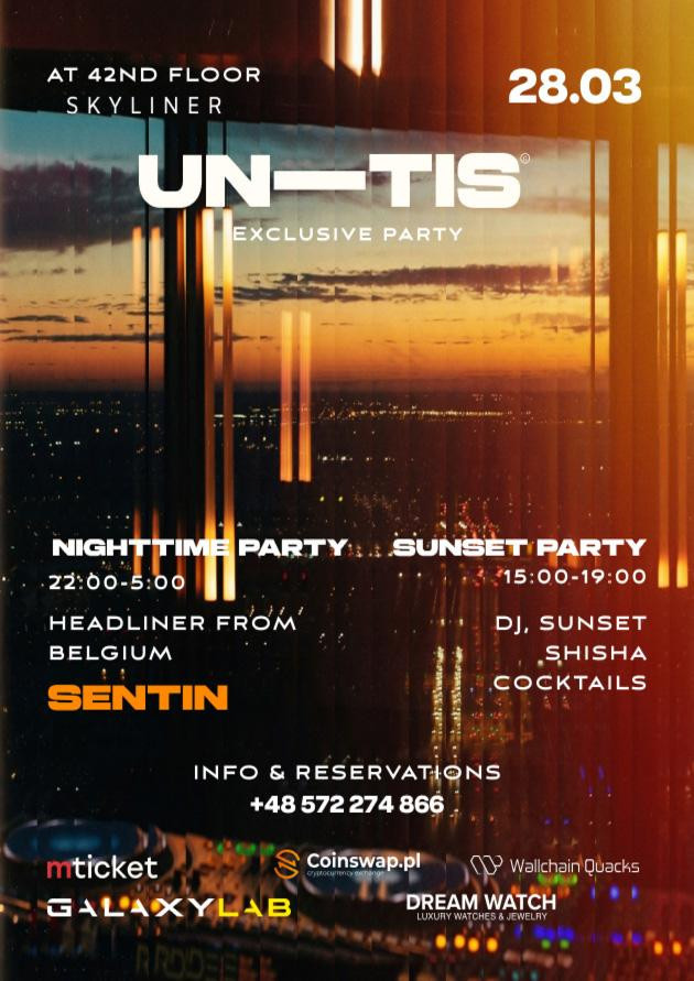 UNITIS PRIVATE PARTY — DAY & NIGHT. Warszawa