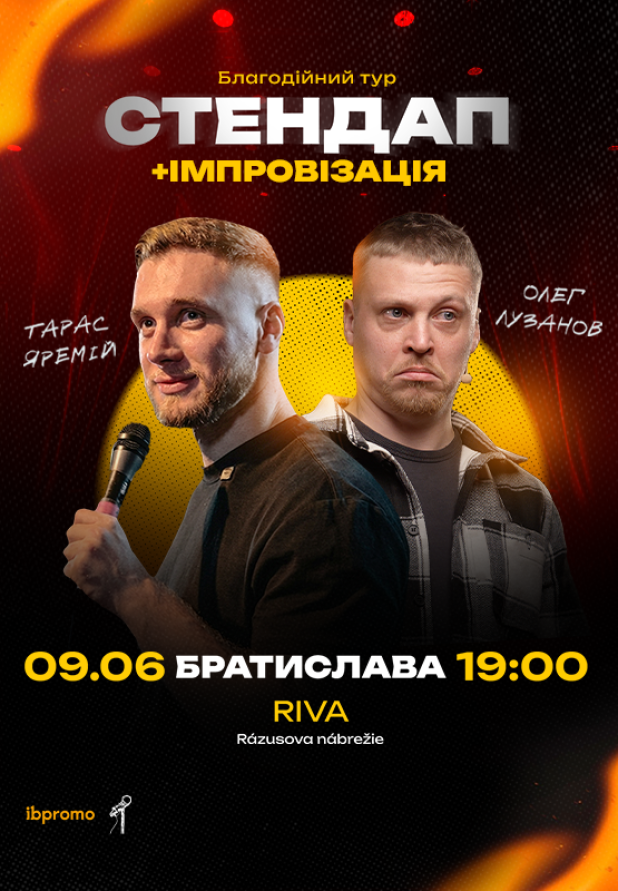 Taras Jaremij en Oleh Luzanov uit de show 'Intieme verhalen'!
