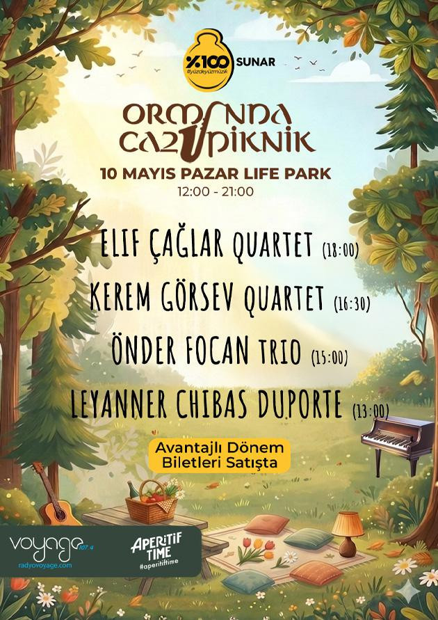 Yüzdeyüz Müzik sunar: Ormanda Caz ve Piknik 5