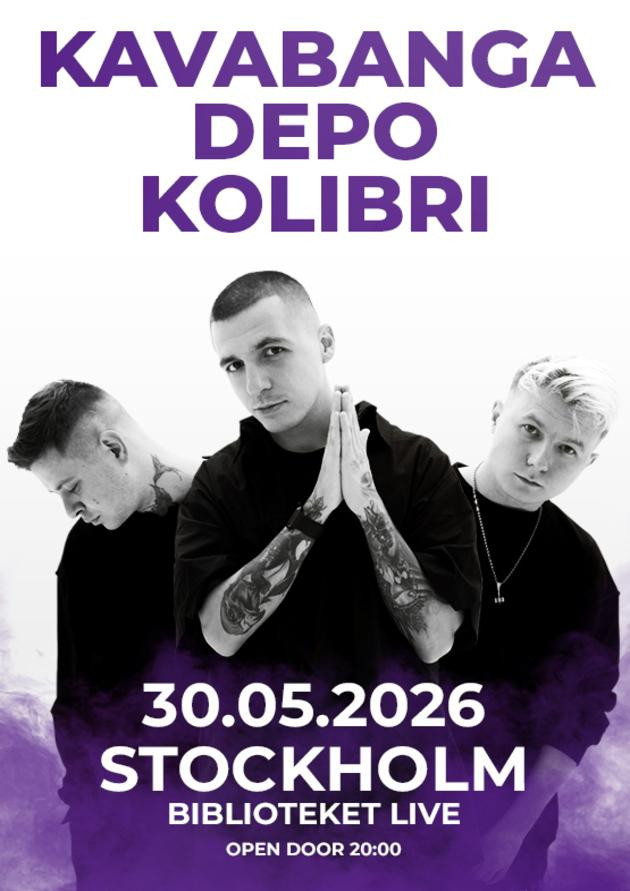 KAVABANGA Depo Kolibri  — Live in Stockholm