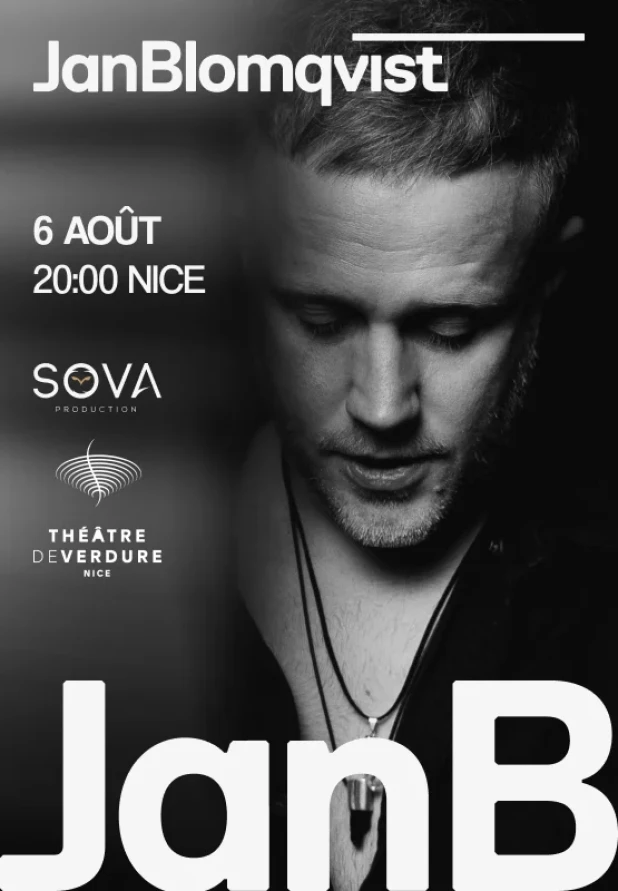 JAN BLOMQVIST à Nice ᐉ Billet de concert Acheter sur 06 août 2024 ᐉ mticket.fr