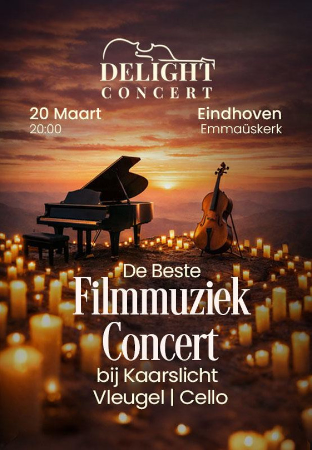De Beste Filmmuziek Concert bij Kaarslicht. Eindhoven