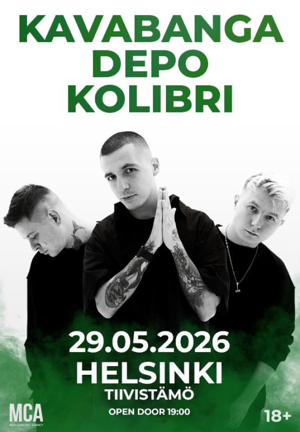 KAVABANGA Depo Kolibri — Живое выступление в Хельсинки
