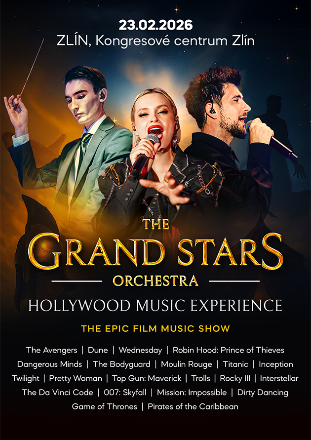 THE GRAND STARS ORCHESTRA "Hollywood Music Experience". ZLÍN
