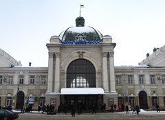 Railway station of Ivano-Frankivsk